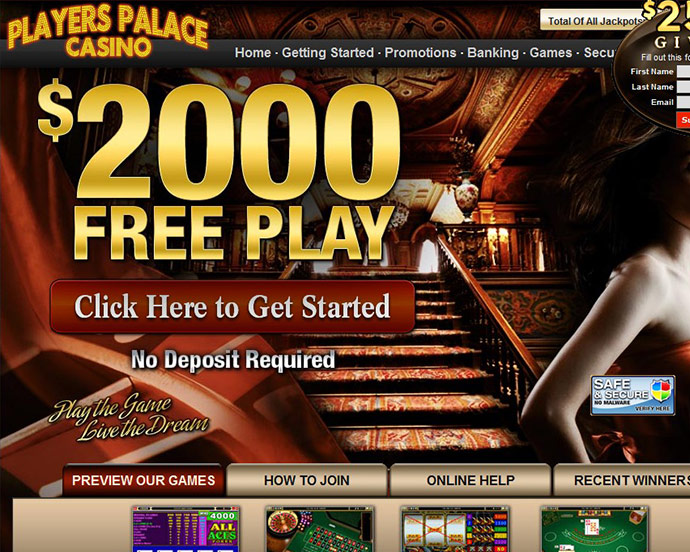players palace online casino