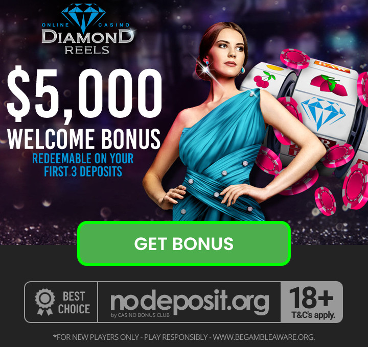 Diamond Reels Casino no deposit bonus