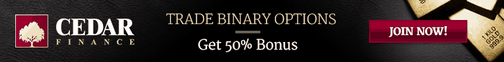 Cedar Finance 50% bonus