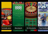 Muovere i primi passi su 888 Casino: la homepage del sito